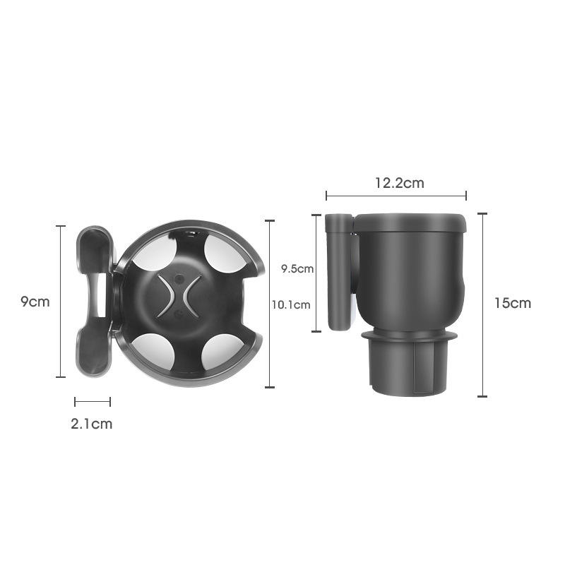 XMB CWD2 Car Laptop Desk Rotating Cup Holder - Multifunctio<i></i>nal Car Accessory